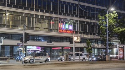 Oznakowanie sklepu SMYK Krucza CEDET.